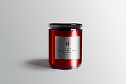 Glass Jar PSD Mockups, a Packaging Mockup by Graphicsfuel (Thumbnail 2 of 6)