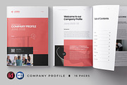 Company Profile Template | MS Word, a Brochure Template by HiveArts (Thumbnail 1 of 9)