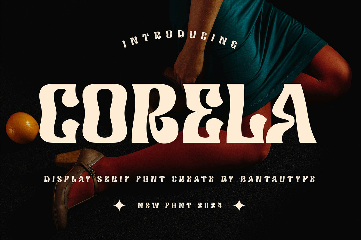 Corela Elegant Display Font, a Serif Font by RantautypeStudio (Photo 1 of 15)