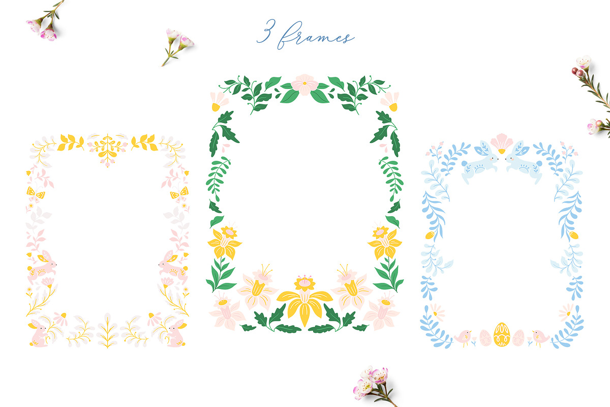 Folk Art Easter Illustrations & more, an Animal Illustration by Inna Moreva (Photo 6 of 13)