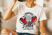 Funny 100th Day Of School SVG, a Seasonal Illustration by mh_arif (Thumbnail 2 of 3)