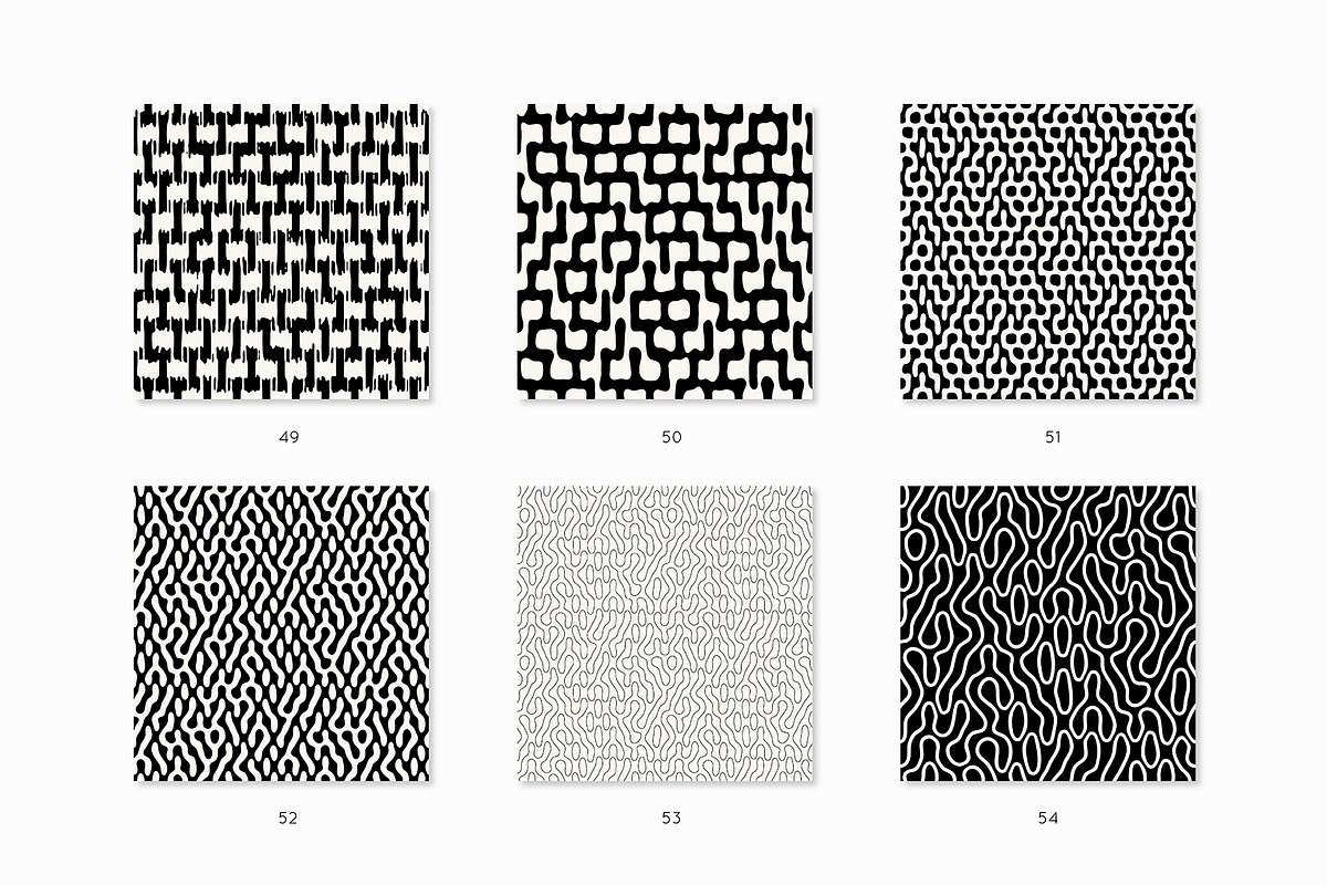 Abstract Seamless Patterns Bundle, a Pattern Graphic by Curly_Pat (Photo 11 of 12)