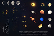 Galaxy Brushes for Procreate, a Brush Add-On by AJ Brushes (Thumbnail 11 of 11)