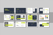 Clean brand guideline portfolio deck, a Presentation Template by Pavel_design (Thumbnail 1 of 4)