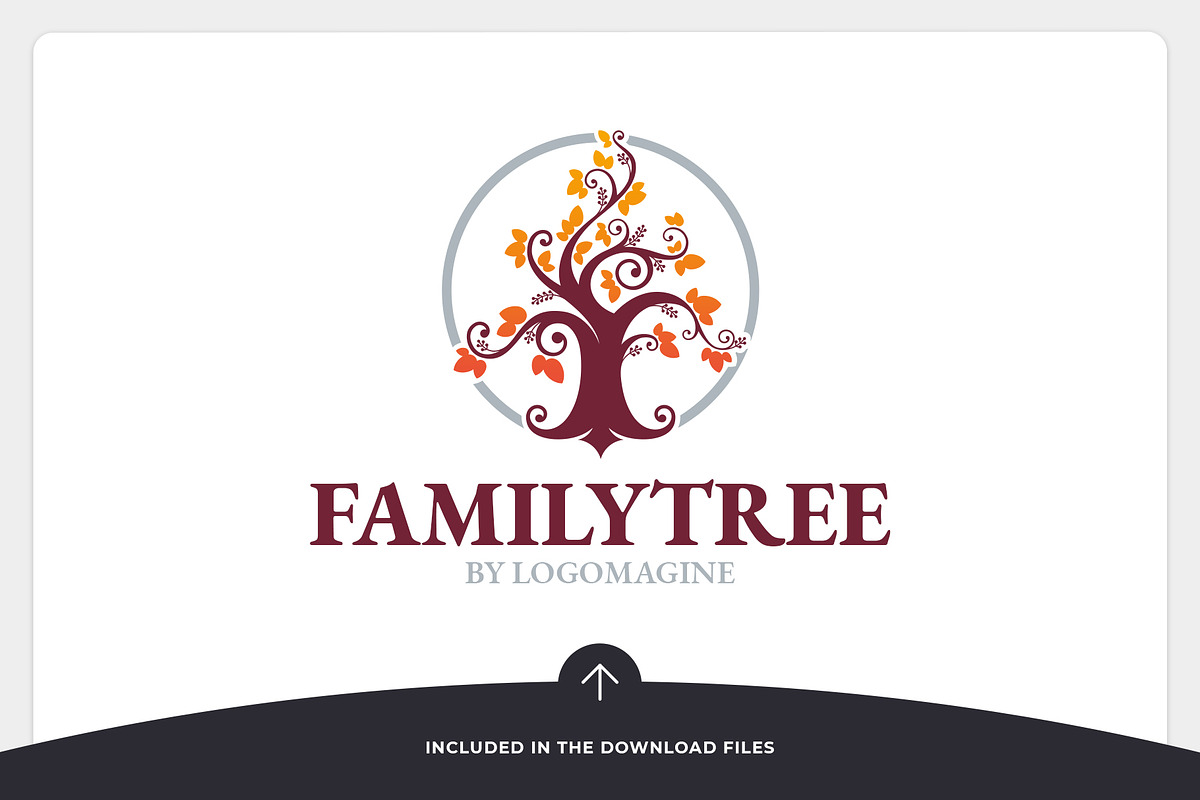 Family Tree Logo Template, a Branding & Logo Template by LOGOMAGINE (Photo 7 of 16)
