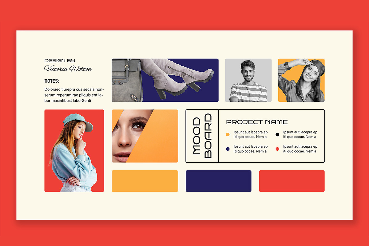 Simple Moodboard Layout, an UI Kit Template by ContestDesign (Photo 4 of 5)