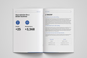 White paper template indesign, a Brochure Template by azadcsstune (Thumbnail 5 of 18)