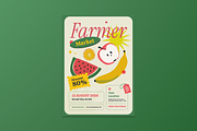 Farmer Market Flyer, a Flyer Template by MMPixelCraft (Thumbnail 4 of 5)