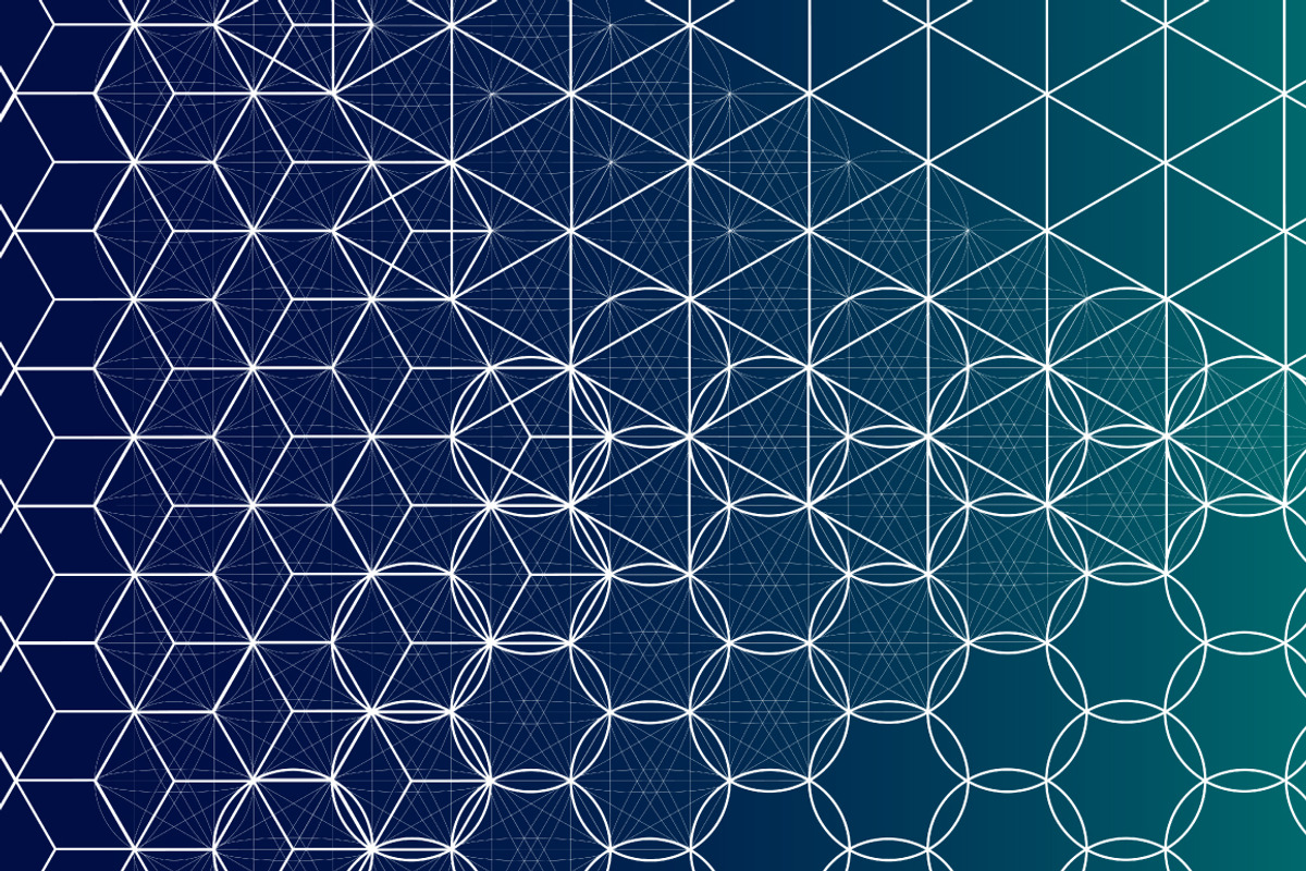 {Sacred Geometry} Symbols + Meshes, an Object Graphic by ekaart (Photo 2 of 5)