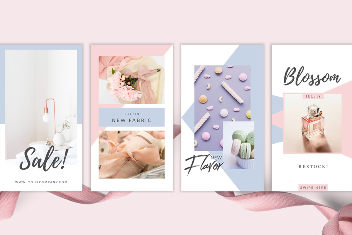 CANVA Female Instagram Pack, a Social Media Template by Eviory