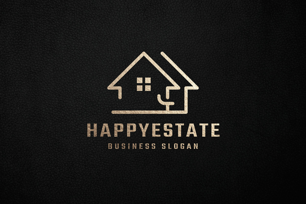 Happy Real Estate Logo, a Branding & Logo Template by Design_Planet (Photo 3 of 4)