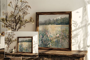 Rustic 1:1 Frame Mockup FR-RU-002, a Household Mockup by Callistemon Creative (Thumbnail 6 of 8)