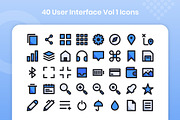 40 Interface Vol 1 - Filled Line, an Outline Icon by Kmg Design (Thumbnail 2 of 2)