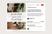 Green Pinterest Canva Templates, a Social Media Template by thebrandcove (Thumbnail 4 of 6)