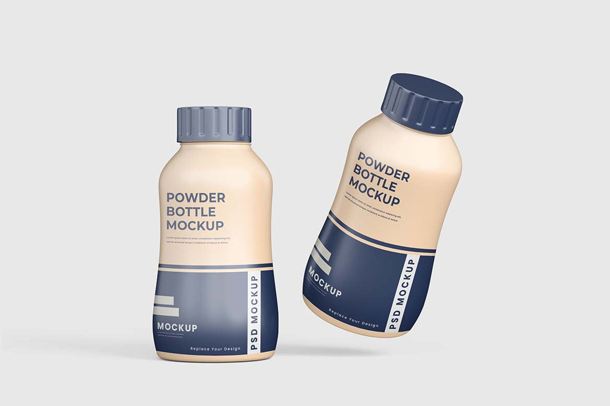 Face Powder Mockup, a Packaging Mockup by tiyasprabawa (Photo 3 of 5)