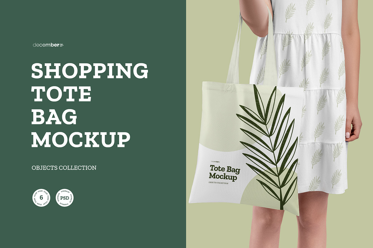 Tote Bag Mockup in the Hands of Girl, a Product Mockup by Grow Design Craft Studio (Photo 1 of 7)