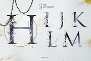 Spells Floral Alphabet and Monogram, a Texture Illustration by Infinity Creativity (Thumbnail 3 of 14)