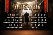 Lotrance, a Serif Font by Burntilldead (Thumbnail 6 of 12)