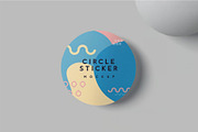 Round Sticker Mockups, a Packaging Mockup by megostudi0 (Thumbnail 7 of 7)