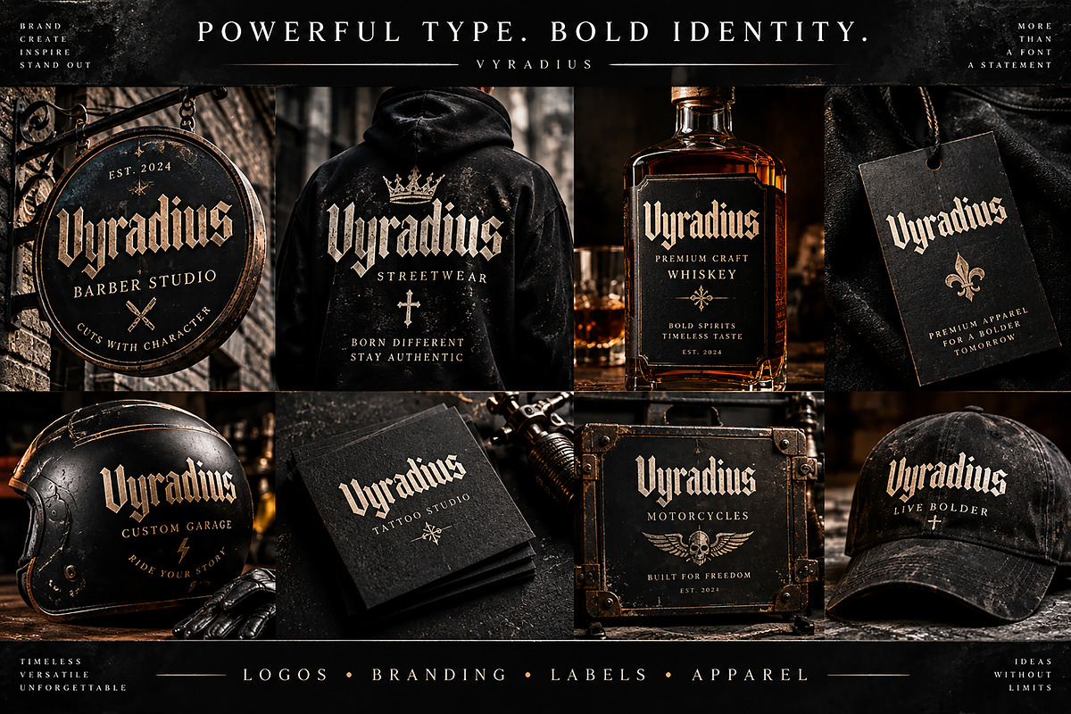 Valkrith, a Blackletter Font by Wow Magic (Photo 3 of 5)