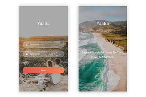 Yaatra - Travel & Tour UI Kit