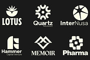 Geometric Logo Pack, a Solid Icon by Tekuni (Thumbnail 8 of 14)