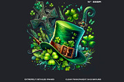 St Patrick's Day Clipart Set, a Seasonal Illustration by ThatsDesignArt (Thumbnail 2 of 10)