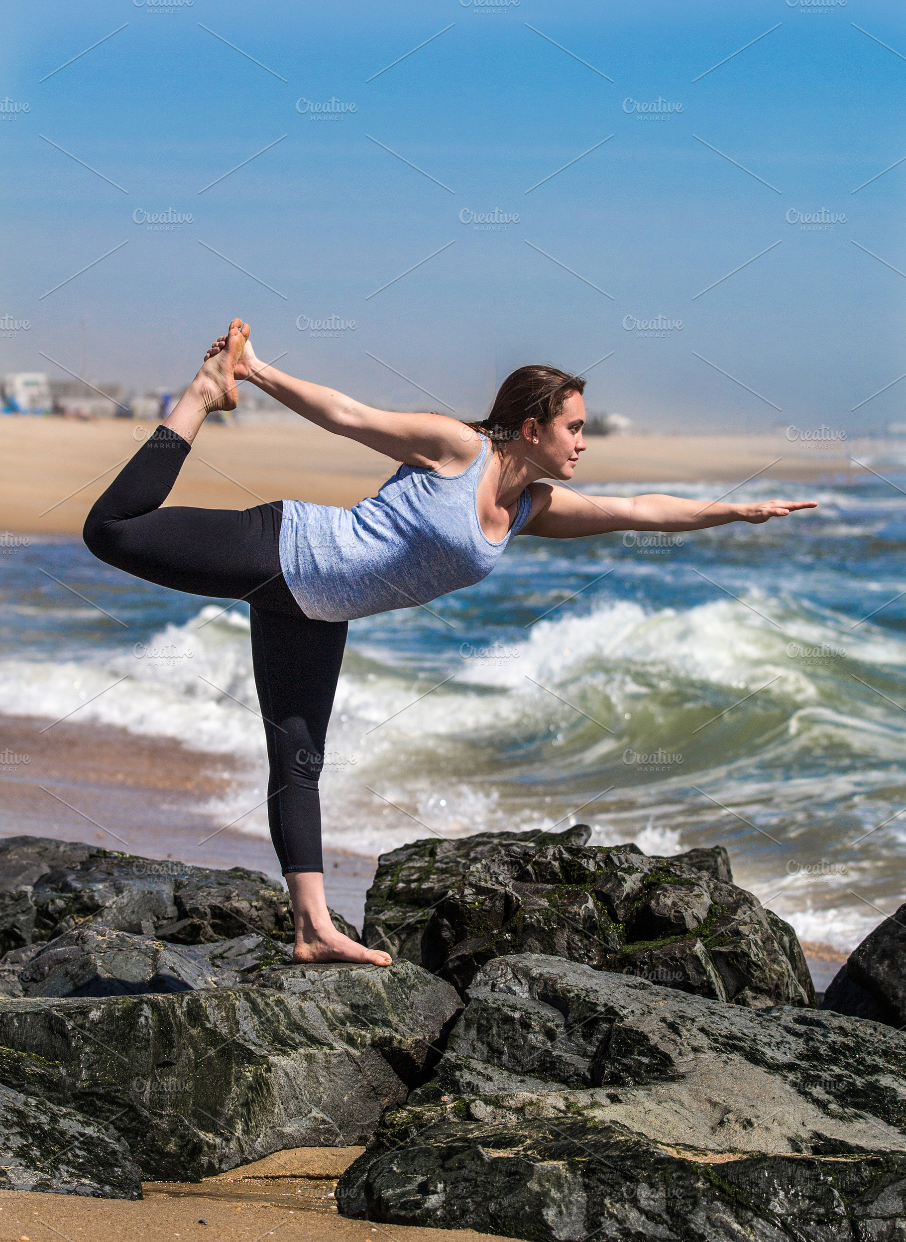 Oceanside Yoga, a Health & Medical Photo by Straightshooter