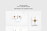 36 Minimalist Mockup Bundle, a Cups & Container Mockup by bazarova (Thumbnail 10 of 11)