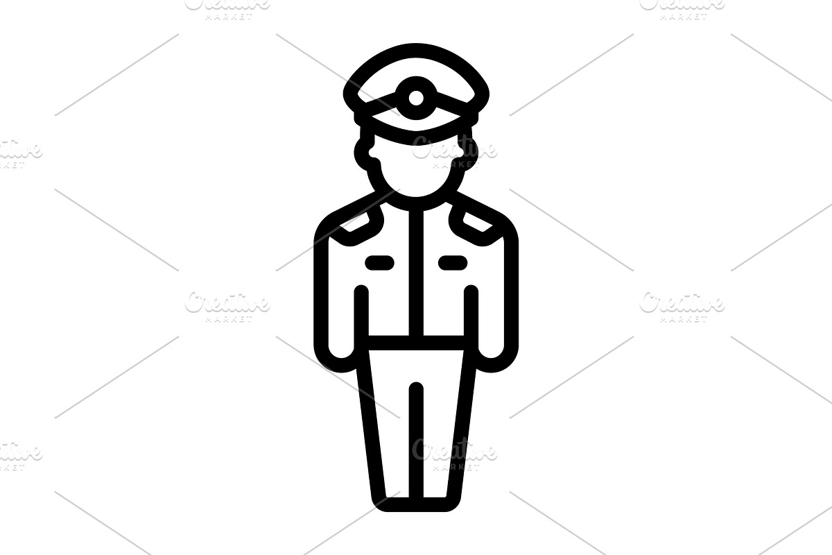Corp black icon, an Outline Icon by Creative priyanka