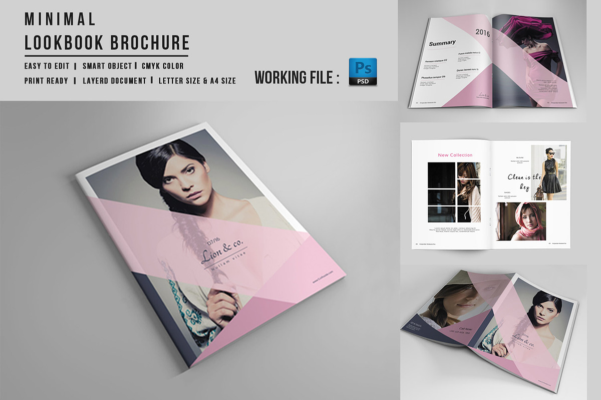 Fashion Lookbook Template-V499, a Brochure Template by Template Shop (Photo 2 of 14)