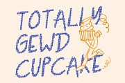 CS Barbara Disco, a Handwritten Font by Craft Supply Co. (Thumbnail 4 of 8)