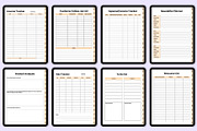 Digital 2025 Small Business Planner, a Stationery Template by Mustafiz (Thumbnail 9 of 11)