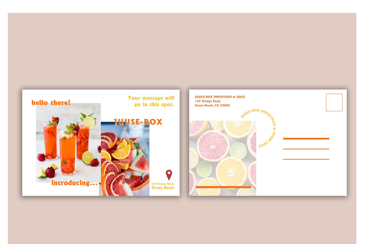 Modern Postcard Flyer Template, a Flyer Template by Grandview Collective (Photo 3 of 4)
