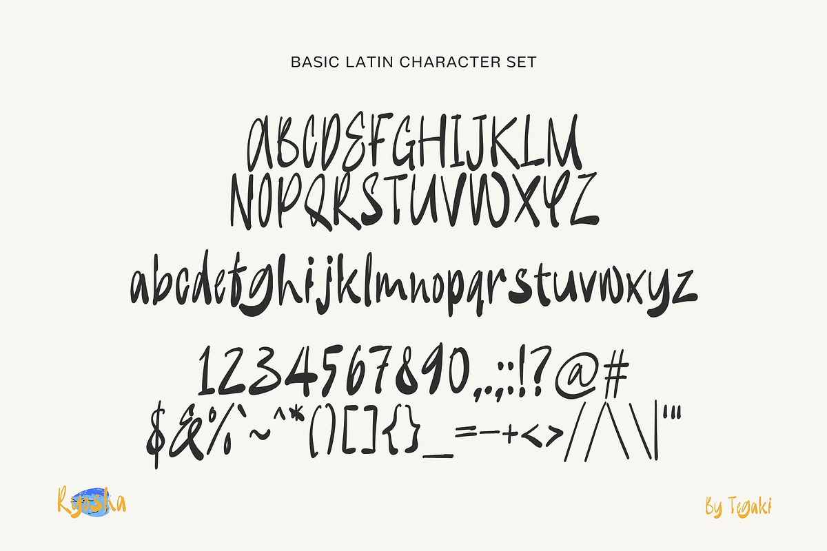 Ryosha, a Handwritten Font by rudiSasori (Photo 14 of 16)