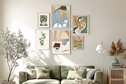 Eclectic Gallery - Wall Art Prints, a Background Graphic by Watercolor_Ma (Thumbnail 3 of 9)