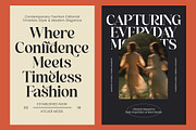 Qeftlight Elegant Contrast Serif, a Serif Font by timelesstype.co (Thumbnail 2 of 10)