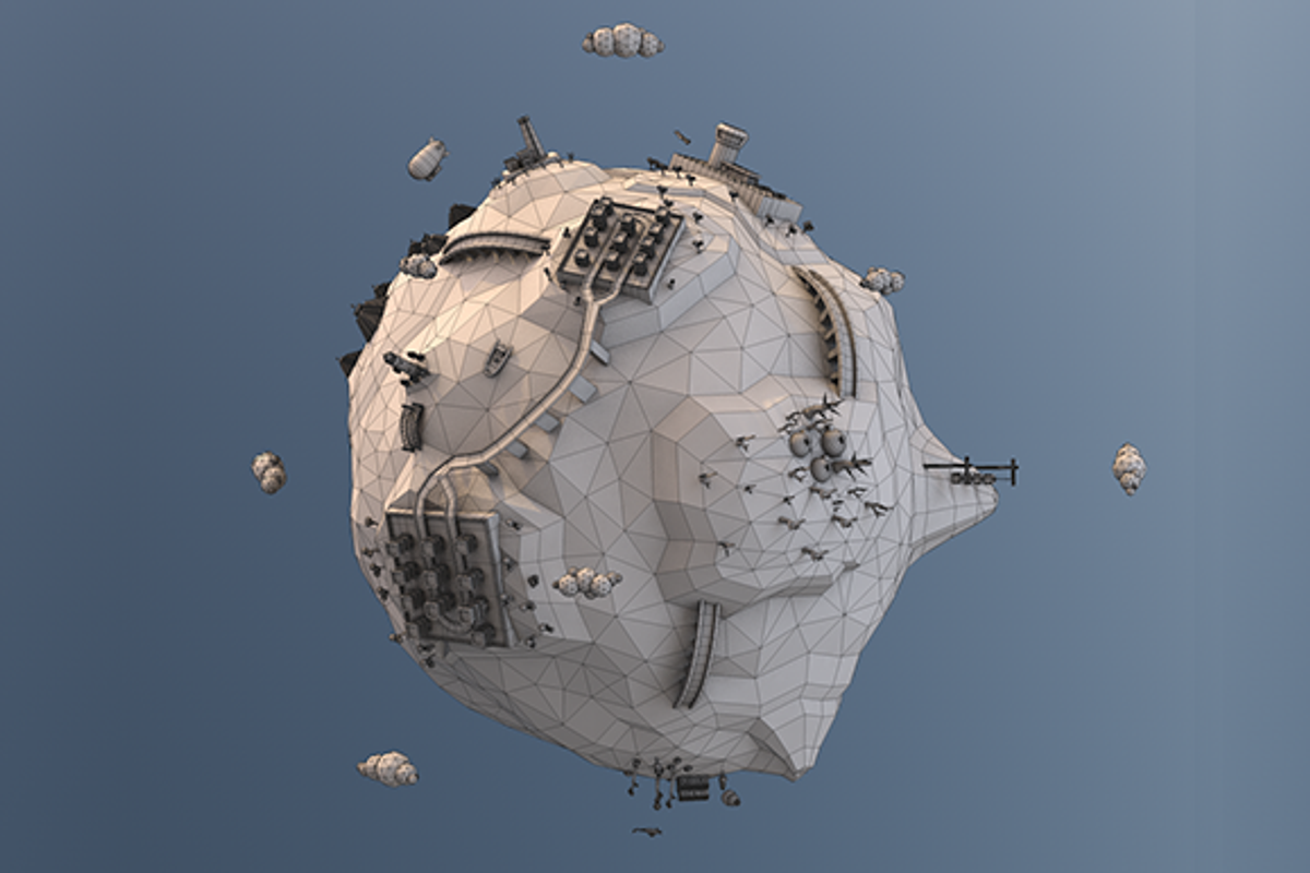 Low Poly Earth, an Environmental 3D Model by CreativeeArt (Photo 8 of 14)