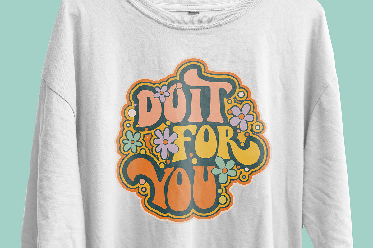Do It For You Retro T-Shirt Design, an Object Illustration by Ahluva Studio (Photo 4 of 6)