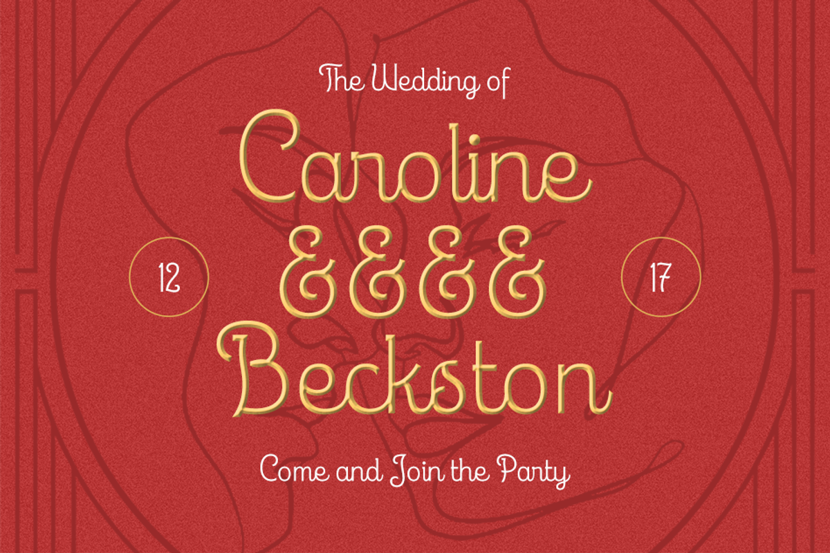 Hominer Art Deco Font, a Sans Serif Font by Letterhend Studio (Photo 7 of 10)