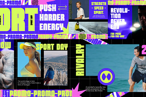 Sport Women Cup Promo Landscape, a Social Media Template by Loin Studio