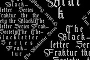 Fraktur Society, a Blackletter Font by cromatixclassroom (Thumbnail 2 of 9)