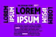 VALERIANA, a Handwritten Font by vtks design (Thumbnail 3 of 4)
