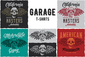 GarageMasters T-shirt Designs