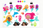 Mermaid Vibes, an Illustration by PrettyBundles (Thumbnail 1 of 5)