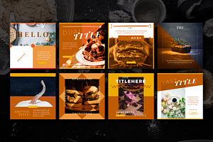 Food Social Media Pack 3