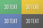 3D Text Effects, a Layer Style Add-On by Easybrandz (Thumbnail 3 of 3)