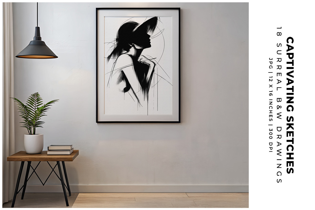 Captivating Sketches, a Decorative Illustration by Digital Art Creations (Photo 5 of 7)