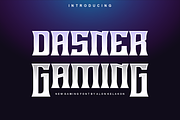 Dasner Gaming Font, a Serif Font by alon kelakon (Thumbnail 1 of 5)