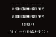 Yuramen - Tall Font, a Sans Serif Font by QR Design Studio (Thumbnail 5 of 7)